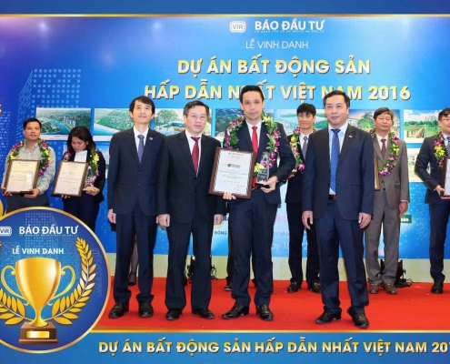 Thảo Điền Investment vinh danh nhận giải thưởng dự án bất động sản hấp dẫn nhất Việt Nam năm 2016